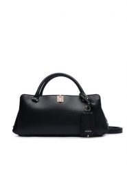 Guess Torebka HWVG97 34060 Czarny. Czarne kuferki damskie Guess, ze skóry, bez dodatków. Za 634.99 zł.