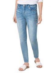 Timezone Dżinsy "Aleena" - Slim fit - w kolorze błękitnym rozmiar: W27/L28. Niebieskie jeansy damskie Timezone. Za 176.91 zł.