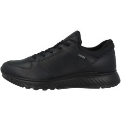 Buty do chodzenia damskie Ecco Exostride. Czarne obuwie sportowe damskie ECCO, z materiału, bez zapięcia, trekkingowe. Za 881.00 zł.