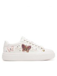 Aldo Sneakersy Gwiri 2.0 13721271 Biały. Białe obuwie sportowe damskie ALDO, ze skóry, bez zapięcia. Za 209.99 zł.