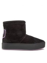 Chiara Ferragni Śniegowce CF3059-001 Czarny. Czarne śniegowce damskie Chiara Ferragni, ze skóry. Za 1,189.00 zł.