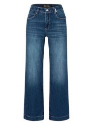 MAC Dżinsy "Dream Wide" - Comfort fit - w kolorze niebieskim rozmiar: 32/L30. Niebieskie jeansy damskie MAC, z podwyższonym stanem. Za 193.24 zł.