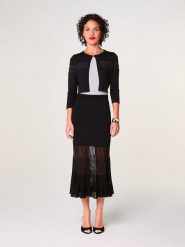 Rodier Kardigan w kolorze czarnym rozmiar: XL. Czarne kardigany damskie Rodier, xl, bez wzorów. Za 295.99 zł.