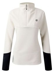 Dare 2b Koszulka funkcyjna "Iced" w kolorze kremowo-czarnym rozmiar: 40. Brązowe koszulki damskie Dare 2b, bez wzorów, z materiału, bez kołnierzyka, bez ramiączek. Za 144.24 zł.