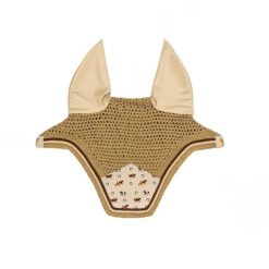 Czapka przeciw insektom dla konia z weluru Kentucky Horsewear Fly Veil Wellingto. Brązowe czapki damskie KENTUCKY HORSEWEAR, bez wzorów, z weluru. Za 383.50 zł.