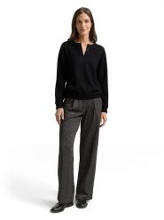 Tom Tailor Bluza w kolorze czarnym rozmiar: XL. Czarne bluzy damskie Tom Tailor, xl, bez wzorów, bez kaptura. Za 149.95 zł.