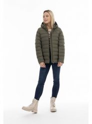 Schmuddelwedda Kurtka pikowana w kolorze khaki rozmiar: L. Brązowe kurtki damskie Schmuddelwedda, l, bez wzorów, bez kaptura. Za 333.81 zł.