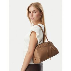 Torebka Furla. Brązowe torebki klasyczne damskie Furla, bez dodatków. Za 1,759.00 zł.
