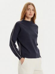 Tatuum Sweter Coraline T2420.090B Granatowy Regular Fit. Niebieskie swetry klasyczne damskie TATUUM, l, z syntetyku, bez kołnierzyka. Za 309.99 zł.
