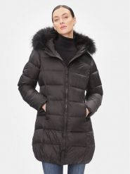 Bomboogie Płaszcz zimowy CW 093P T DLC3 Czarny Regular Fit. Czarne kurtki damskie Bomboogie, na zimę, bez wzorów, z syntetyku, bez kaptura. Za 1,359.00 zł.