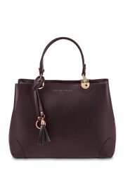 Christian Laurier Skórzana torebka "Armel" w kolorze bordowym - 30 x 23 x 10 cm rozmiar: onesize. Czarne torebki klasyczne damskie Christian Laurier, z materiału, bez dodatków. Za 260.99 zł.