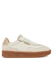 Steve Madden Sneakersy Euphoria SM11003591 Beżowy. Brązowe obuwie sportowe damskie Steve Madden, ze skóry, bez zapięcia. Za 339.99 zł.