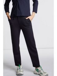 Rich & Royal Spodnie w kolorze granatowym rozmiar: XS. Niebieskie spodnie materiałowe damskie Rich & Royal, bez wzorów, z materiału. Za 152.62 zł.