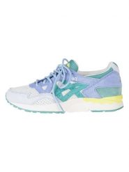 Asics Skórzane sneakersy "Gel-Lyte V" w kolorze błękitnym rozmiar: 41,5. Niebieskie obuwie sportowe damskie Asics, bez zapięcia. Za 343.41 zł.
