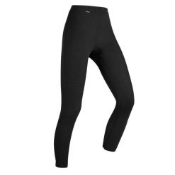 Legginsy termoaktywne narciarskie damskie Wedze BL 100. Czarne legginsy damskie WED'ZE, m, bez wzorów, z dzianiny. Za 29.99 zł.