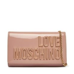 Torebka LOVE MOSCHINO. Czerwone torebki wieczorowe damskie Love Moschino, bez wzorów, bez dodatków. Za 719.99 zł.