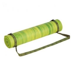 Pasek do transportu maty na rzep Bodhi Velcro - oliwkowy. Zielone paski damskie BODHI, bez wzorów. Za 29.99 zł.