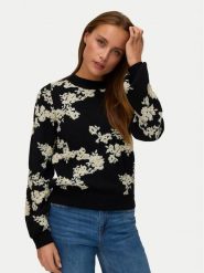 Vero Moda Sweter Nancy 10333561 Czarny Regular Fit. Czarne swetry klasyczne damskie Vero Moda, l, z syntetyku, bez kołnierzyka. Za 159.99 zł.