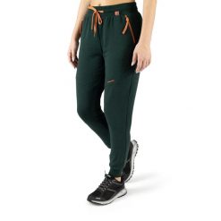 Spodnie dresowe damskie Viking Bamboo Hazen Lady. Zielone spodnie dresowe damskie Viking, xs, bez wzorów, z dresówki. Za 169.00 zł.