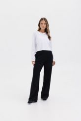 SPODNIE JESS CZARNE XS - Flawless. Czarne rurki damskie Flawless, s, bez wzorów, z bawełny. Za 319.00 zł.