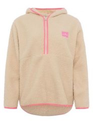 Zwillingsherz Bluza polarowa w kolorze beżowym rozmiar: L. Brązowe bluzy damskie Zwillingsherz, l, bez wzorów, z polaru, bez kaptura. Za 175.67 zł.