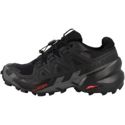 Buty do biegania damskie Salomon Speedcross 6 Gtx. Czarne obuwie sportowe damskie Salomon, z materiału, bez zapięcia, do biegania, salomon speedcross. Za 707.00 zł.