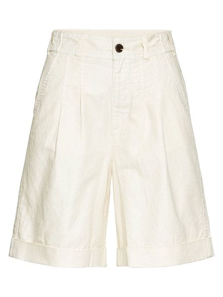 Camel Active Bermudy w kolorze kremowym rozmiar: W26. Brązowe szorty damskie Camel Active, bez wzorów, z podwyższonym stanem. Za 111.45 zł.