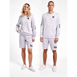 Bluza Hummel Legacy Liam. Szare bluzy damskie Hummel, xs, bez wzorów, z tkaniny, bez kaptura. W wyprzedaży za 180.00 zł.