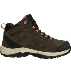 Buty Trekkingowe Damskie Columbia Redmond III Mid Waterproof. Brązowe obuwie trekkingowe damskie Columbia, bez zapięcia. Za 475.99 zł.