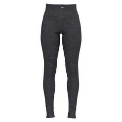 Legginsy termoaktywne damskie Odlo ACTIVE WARM ECO. Szare legginsy damskie ODLO, bez wzorów. Za 249.99 zł.