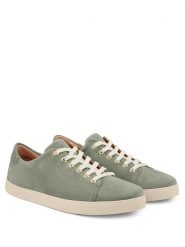 LaShoe Skórzane sneakersy w kolorze khaki rozmiar: 39. Brązowe obuwie sportowe damskie LaShoe, ze skóry, bez zapięcia. Za 239.95 zł.