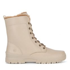 Botki Remonte. Brązowe botki damskie Remonte, bez obcasa, na płaskiej podeszwie, bez zapięcia. Za 314.99 zł.