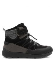 Lasocki Young Trapery BI12-SAM-06 Czarny. Czarne buty zimowe chłopięce Lasocki Young, ze skóry, bez zapięcia. Za 229.99 zł.