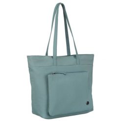 Shopperka damska Peterson PTN CSM-14 niebieska. Niebieskie shopper bag Peterson, bez wzorów, bez dodatków. Za 94.99 zł.