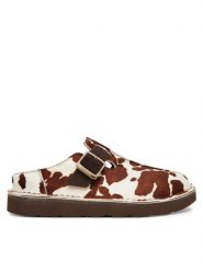 Clarks Klapki Solsbury Mule. 26186592 Brązowy. Brązowe klapki damskie Clarks, bez wzorów, ze skóry, bez obcasa, bez zapięcia. Za 469.99 zł.