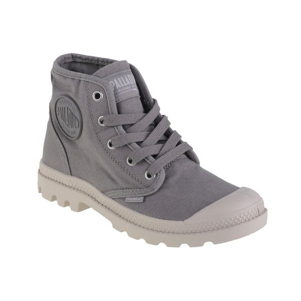 Buty sportowe Sneakersy damskie, Palladium Pampa Hi. Szare obuwie sportowe casual damskie Palladium, z gumy, bez zapięcia, trekkingowe. Za 526.00 zł.