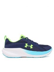 Under Armour Buty do biegania UA Charged+ Assert 11 6006905 Granatowy. Niebieskie buty sportowe chłopięce Under Armour, z materiału, bez zapięcia. Za 239.99 zł.