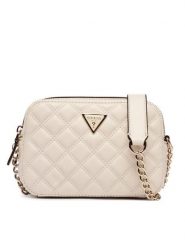 Guess Torebka HWQG96 73140 Kremowy. Białe torebki wieczorowe damskie Guess, z aplikacjami, ze skóry, bez dodatków. Za 549.99 zł.