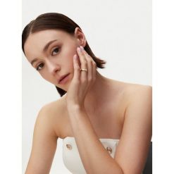 Pierścionek Guess. Żółte pierścionki damskie Guess, złote. Za 149.99 zł.