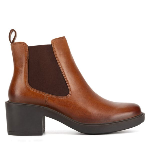 Sztyblety Lasocki. Brązowe botki damskie Lasocki, bez obcasa, na słupku, bez zapięcia. Za 279.99 zł.