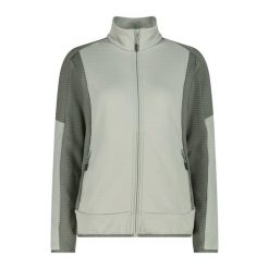 Damska bluza dresowa CMP Grid Tech Thermal. Białe bluzy damskie CMP, bez wzorów, z dresówki, z kapturem. Za 253.00 zł.