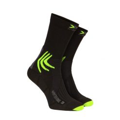 Skarpety rowerowe zimowe X-Socks WINTER BIKE 4.0. Czarne skarpetki damskie X Socks, bez wzorów. W wyprzedaży za 112.00 zł.