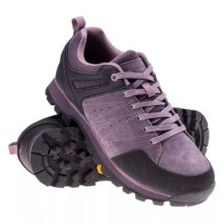 Buty Elbrus Namal V W 92800490723 fioletowe. Fioletowe obuwie trekkingowe damskie ze skóry, bez zapięcia. Za 361.01 zł.
