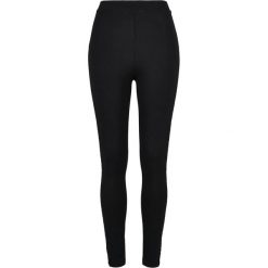 Legginsy Damskie Z Koronkowym Nadrukiem Flock. Czarne legginsy damskie Urban Classics, s, bez wzorów, z koronki. Za 120.99 zł.