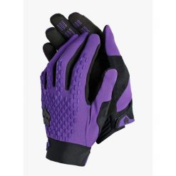 Rękawiczki rowerowe damskie Fox Defend Glove. Czarne rękawiczki damskie FOX, bez wzorów. Za 172.99 zł.