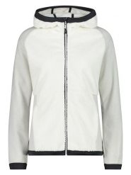 CMP Kurtka polarowa w kolorze białym rozmiar: 46. Białe kurtki damskie CMP, s, bez wzorów, z materiału, bez kaptura. Za 201.45 zł.