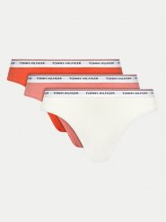 Tommy Hilfiger Komplet 3 par fig klasycznych UW0UW04895 Kolorowy. Komplety bielizny Tommy Hilfiger, bez wzorów, z bawełny. Za 129.99 zł.