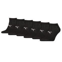Skarpety Puma Sport Sneaker Light, 6 pary czarnym. Czarne skarpetki damskie Puma, bez wzorów, z elastanu. Za 162.99 zł.