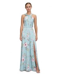 Vera Mont Sukienka w kolorze turkusowo-jasnoróżowym rozmiar: 38. Różowe sukienki damskie Vera Mont, bez wzorów, bez ramiączek. Za 315.50 zł.