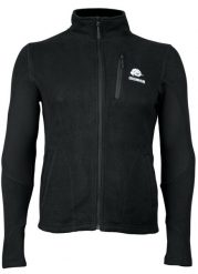 Kurtka polarowa turystyczna damska Fusion MML01vD. Czarne kurtki sportowe damskie GUGGEN MOUNTAIN, l, bez wzorów, z dzianiny, bez kaptura. Za 335.58 zł.